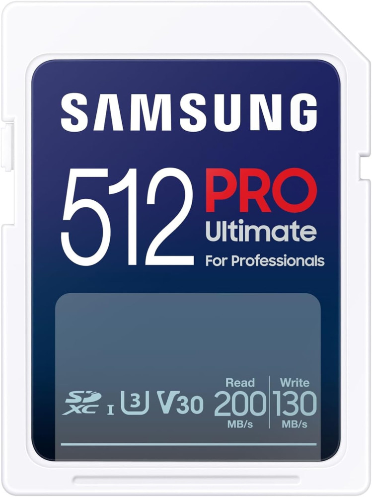 Карта памяті Samsung PRO Ultimate SDXC 512 ГБ (MB-SY512S/AM)