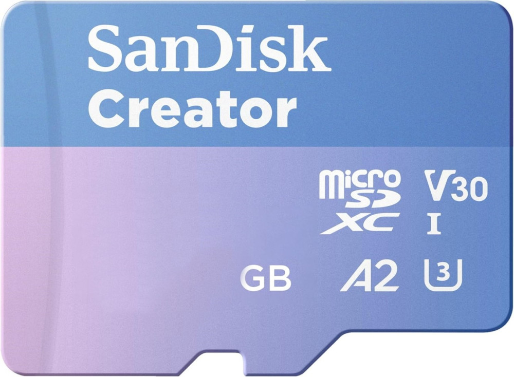 Карта памяті SanDisk Creator microSD 128 ГБ (SDSQXAA-128G-GN6MS)