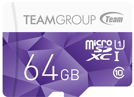 Карта памяти Team Group Color Card microSD UHS-1 64 ГБ