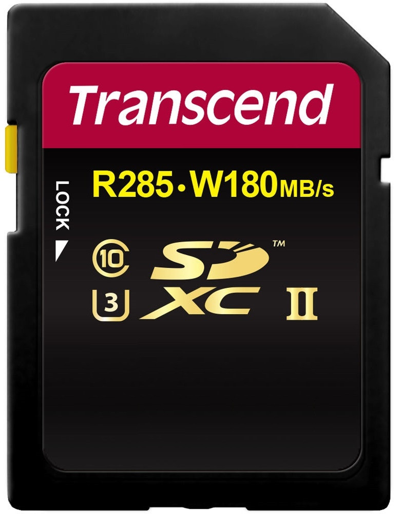 Карта памяти Transcend Ultimate SD UHS-II U3 32 ГБ