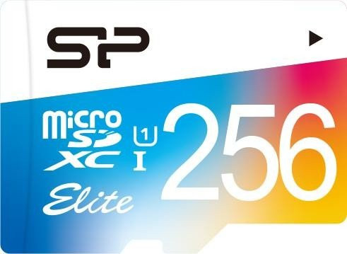 Карта памяти Silicon Power Elite Color microSD UHS-1 Class 10 256 ГБ