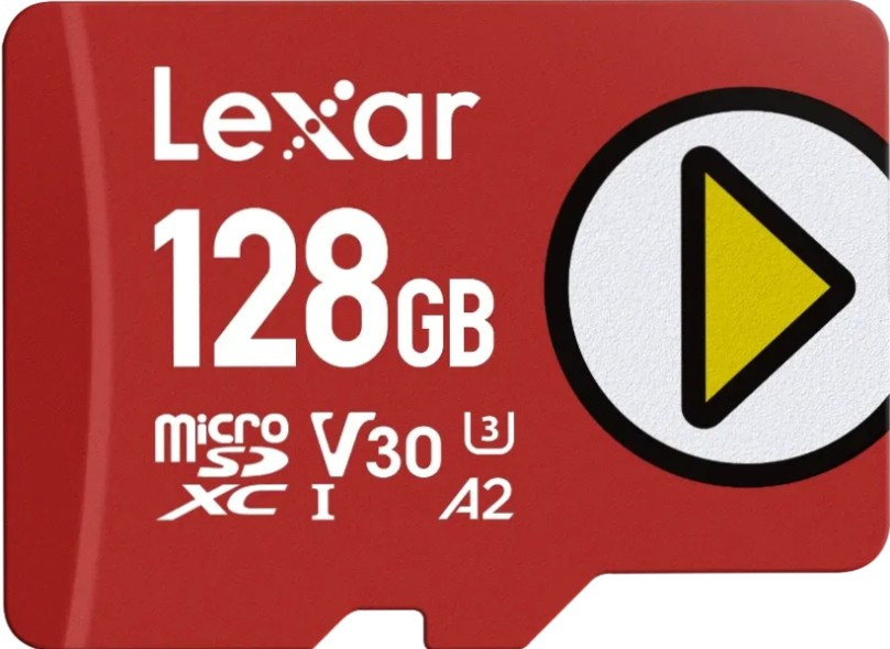 Карта памяти Lexar Play microSDXC UHS-I U3 128 ГБ (LMSPLAY128G-BNSNG)