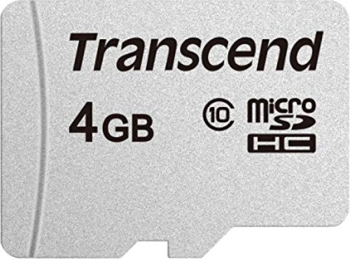 Карта памяти Transcend microSD 300S 4 ГБ (TS4GUSD300S)