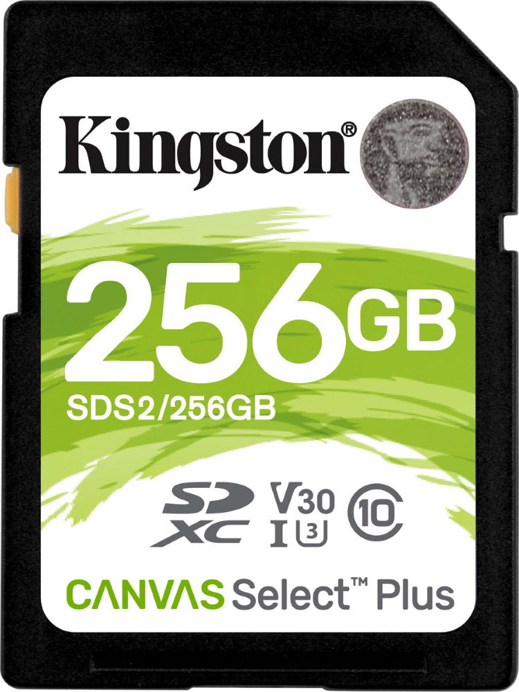 Карта памяті Kingston SD Canvas Select Plus 256 ГБ (SDS2/256GB)
