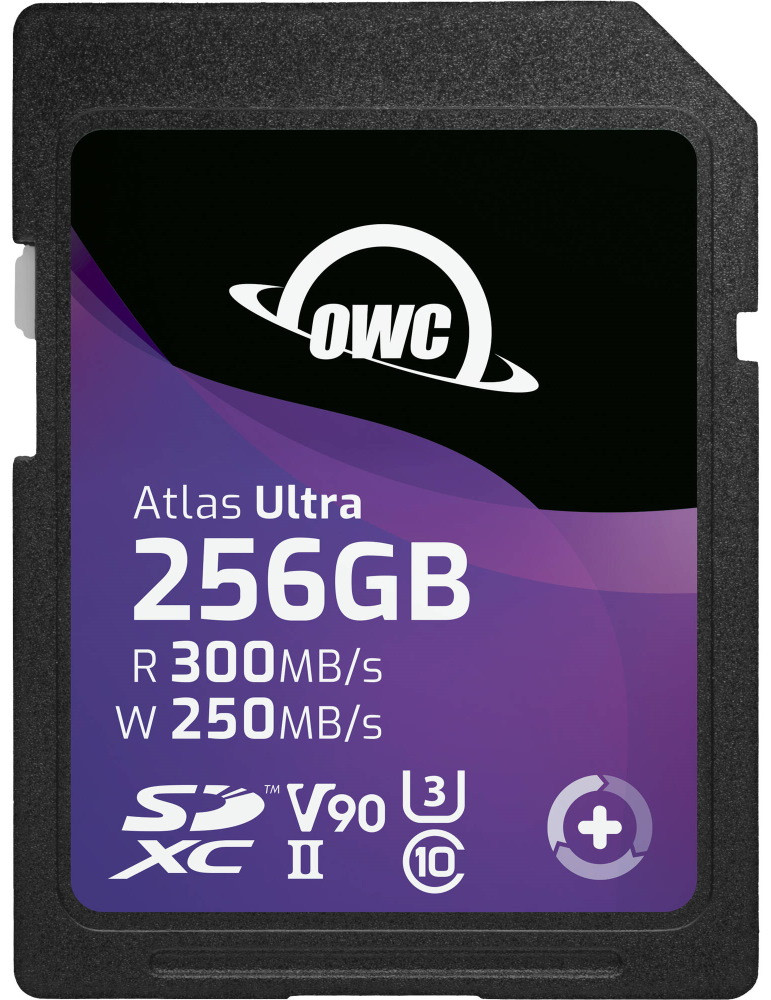 Карта памяти OWC Atlas Ultra SDXC V90 UHS-II 256 ГБ (OWCSDV90U0256)