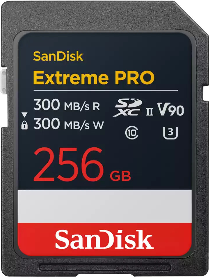 Карта памяти SanDisk Extreme Pro SD UHS-II V90 256 ГБ (SDSDXDM-256G-GN4IN)