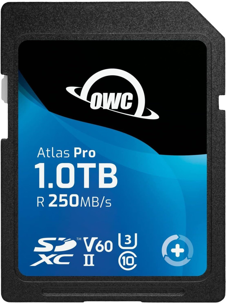 Карта памяти OWC Atlas Pro SDXC V60 UHS-II 1 ТБ (OWCSDV60P1000)