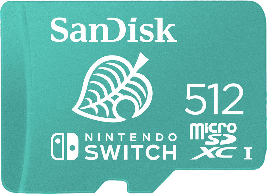 Карта памяти SanDisk microSDXC Memory Card For Nintendo Switch 512 ГБ