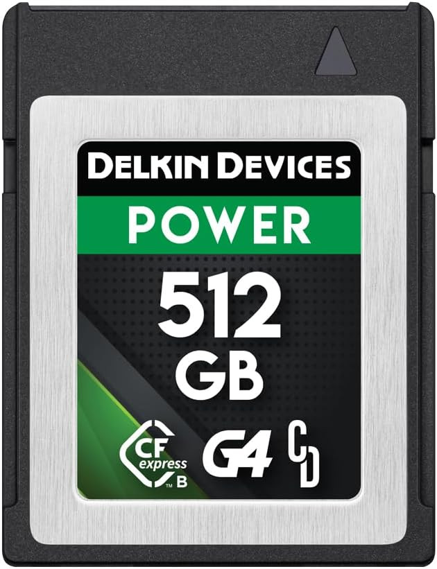 Карта памяти Delkin Devices POWER CFexpress Type B G4 512 ГБ (DCFXBP512G4)