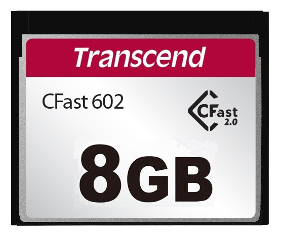 Карта памяти Transcend CFast 2.0 602 8 ГБ (TS8GCFX602)