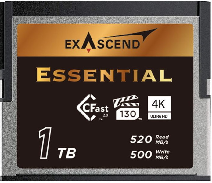 Карта памяти Exascend Essential CFast 2.0 1 ТБ (EXSD3X001TB)