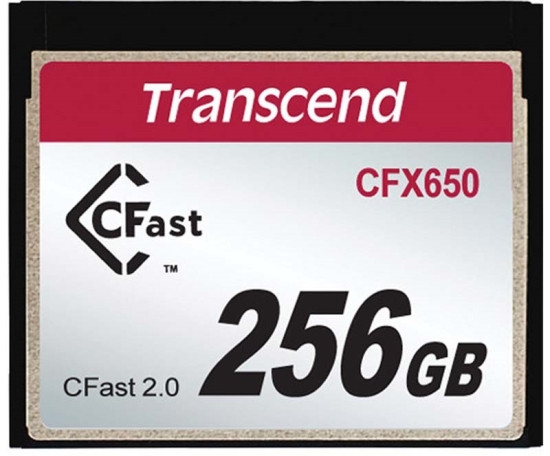 Карта памяти Transcend CompactFlash 650x 256 ГБ