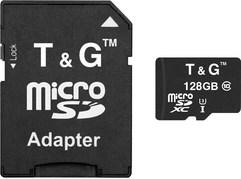 Карта памяти T&G microSD class 10 UHS-I U3 SD adapter 32 ГБ (TG-32GBSD10U3-01