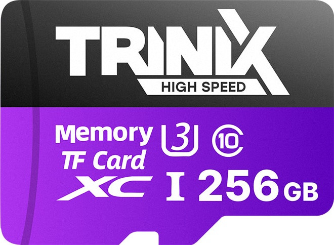 Карта памяті TriniX microSD 256 ГБ (90-00037