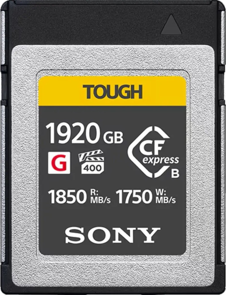 Карта памяти Sony CFexpress Type B Tough 1.88 ТБ (CEBG1920T