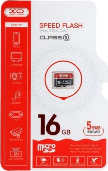 Карта памяти XO microSD 16 ГБ