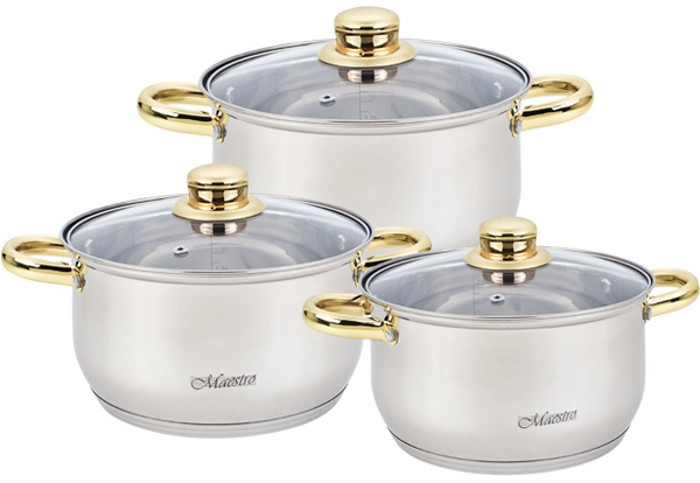 Набор посуды Maestro MR2006-6M