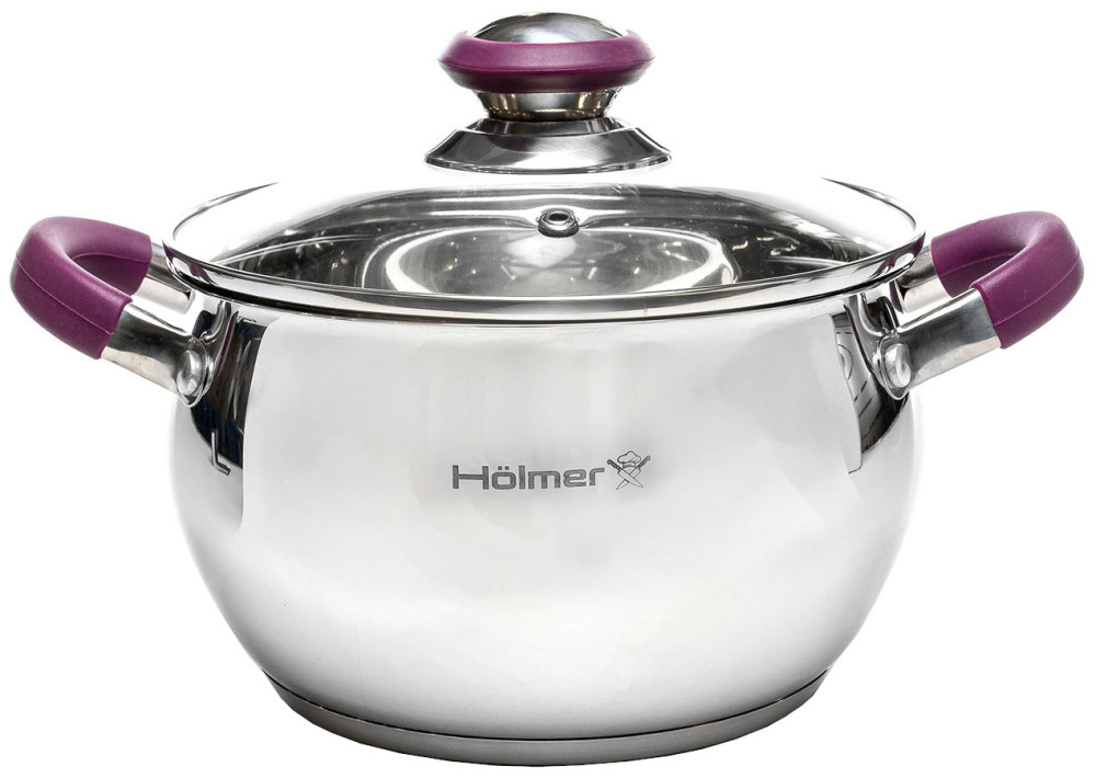 Кастрюля HOLMER Etirnity CR-13528-SSR