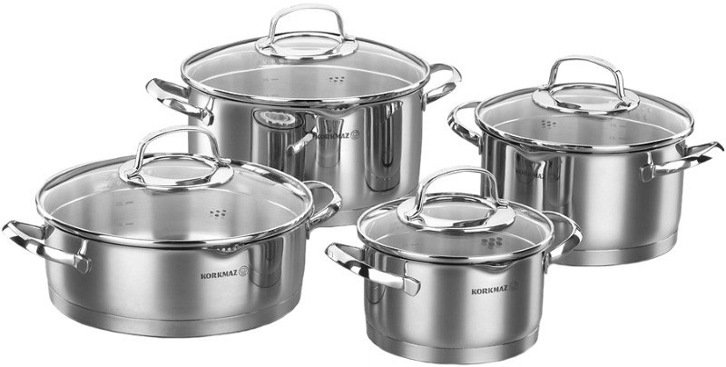 Набір посуду KORKMAZ STEAMA A1999