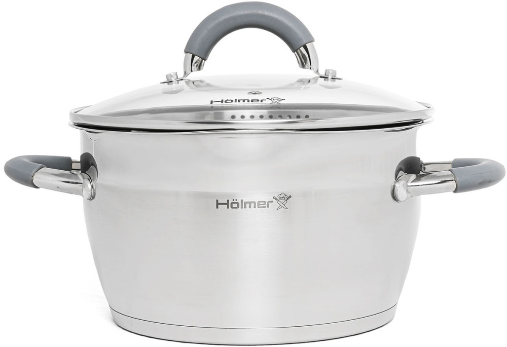 Кастрюля HOLMER Chef Assistant CR-16536-SSGD