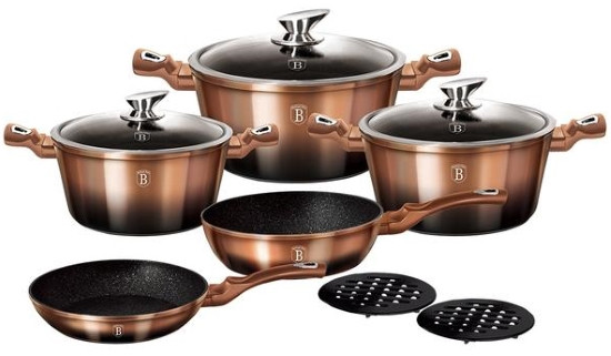 Набор посуды Berlinger Haus Rose Gold BH-1899