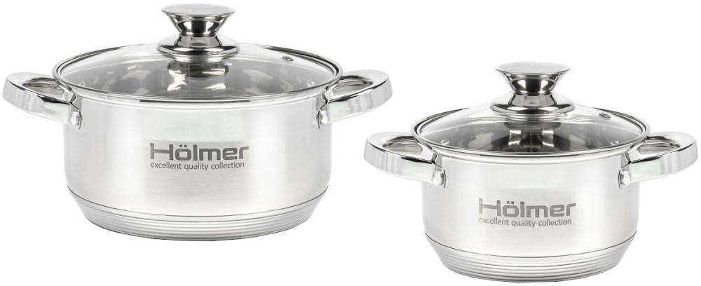 Набор посуды HOLMER CS-1452-SS
