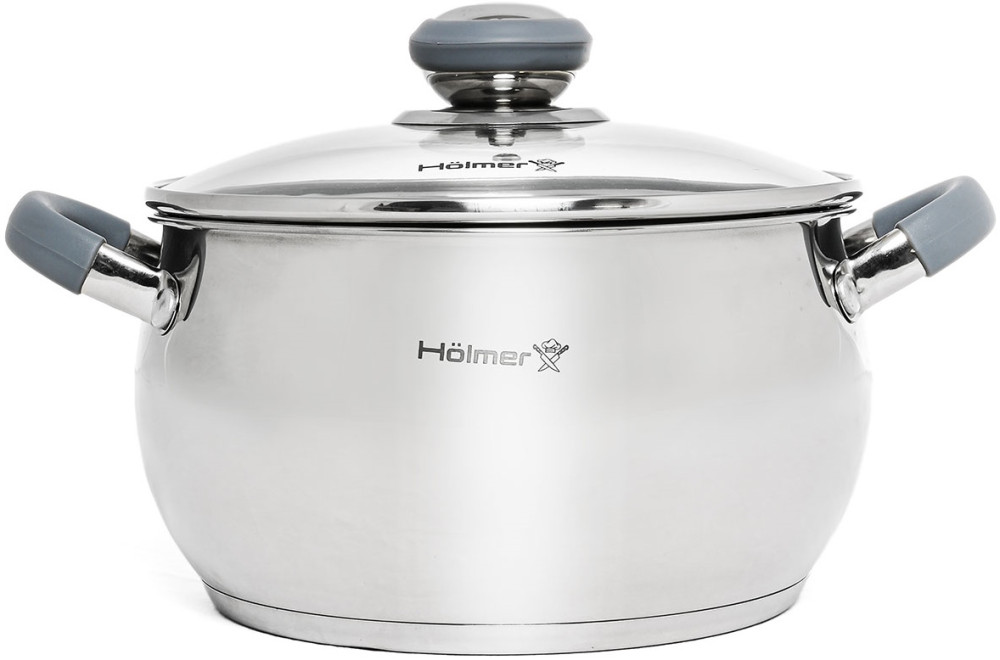 Кастрюля HOLMER CR-13550-SSG