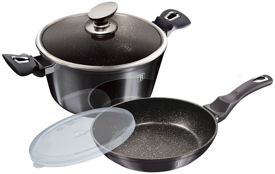 Набір посуду Berlinger Haus Carbon Pro BH-7106