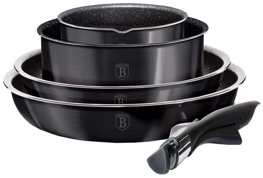 Набір посуду Berlinger Haus Carbon Pro BH-6918