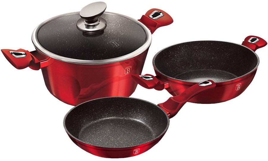 Набор посуды Berlinger Haus Burgundy BH-7046