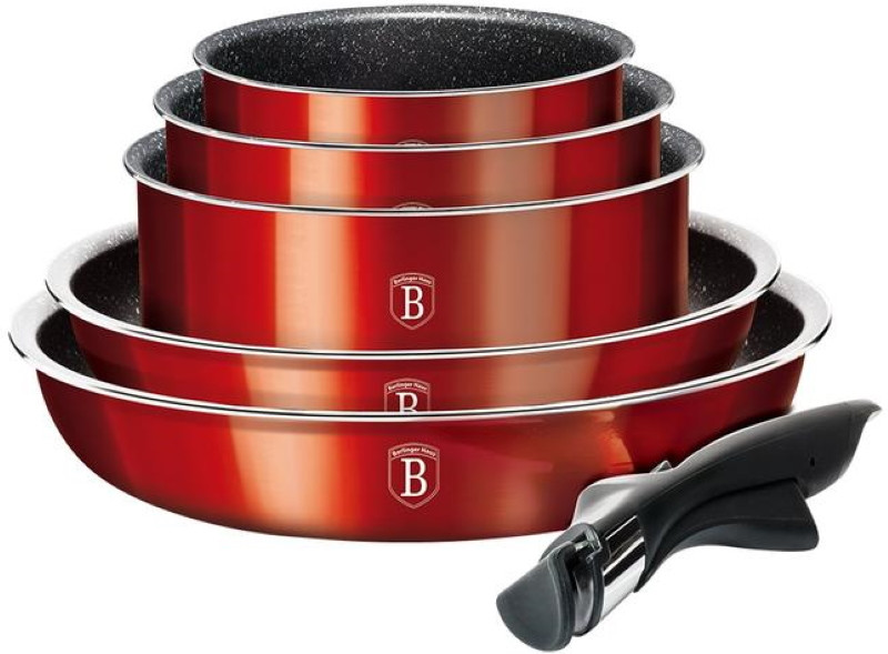 Набор посуды Berlinger Haus Burgundy BH-1674