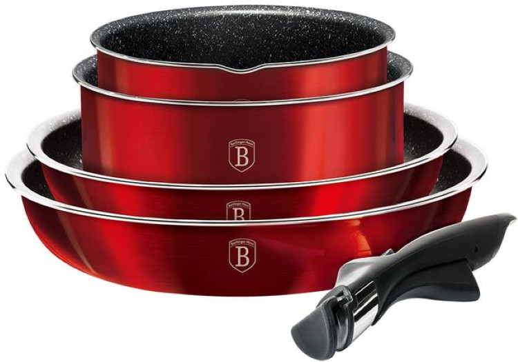 Набор посуды Berlinger Haus Burgundy BH-6145