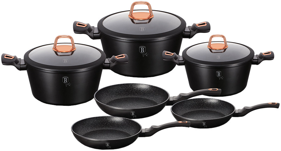 Набір посуду Berlinger Haus Black Rose BH-7187