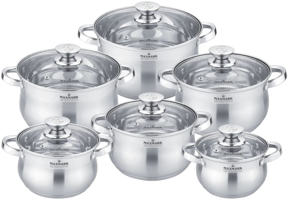 Набор посуды Maxmark MK-BL2712B