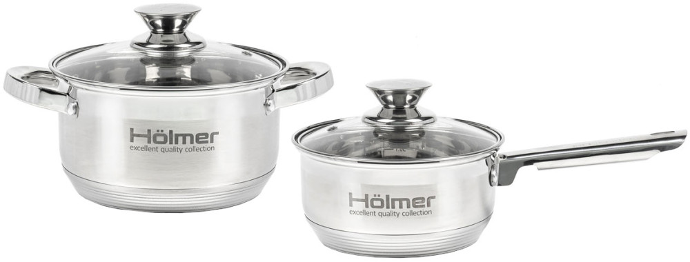 Набор посуды HOLMER CS-1451-SS