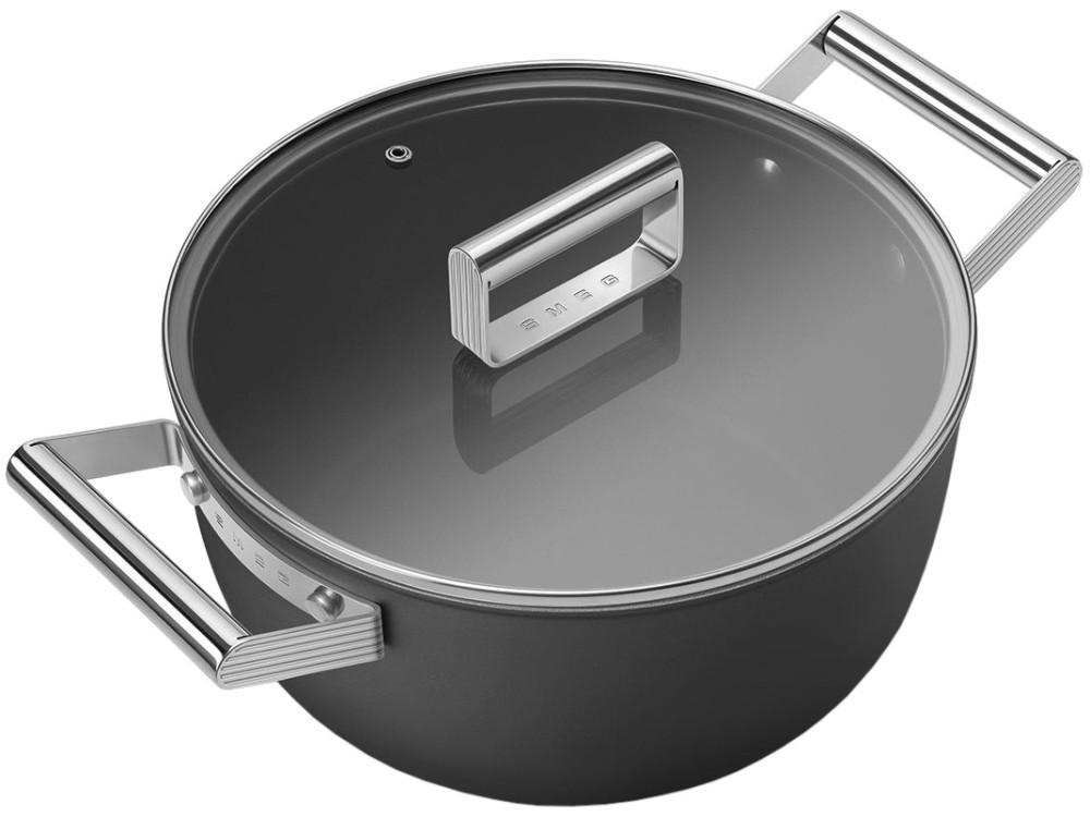 Кастрюля Smeg CSF2412BLM