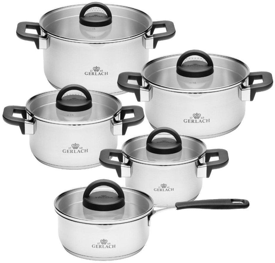 Набор посуды GERLACH Ambiente Plus 10 pcs