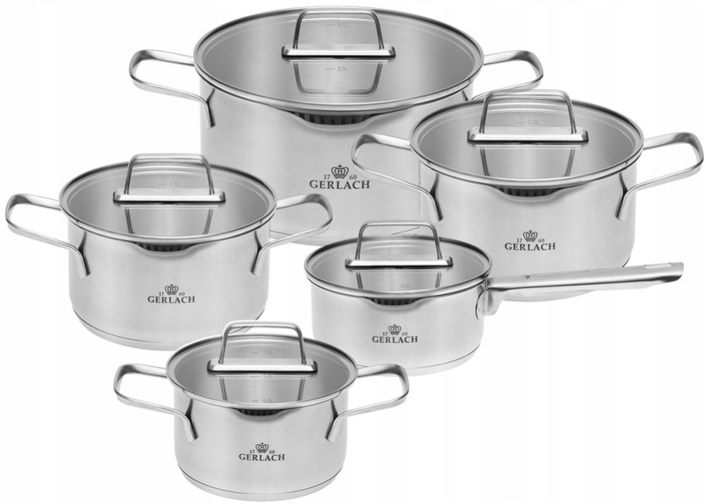 Набор посуды GERLACH Ambiente 10 pcs