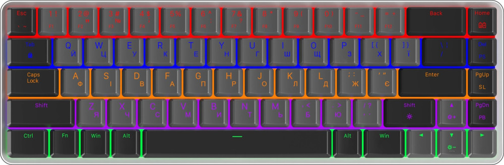 Клавиатура GamePro MK122 Red Swich (MK122R)