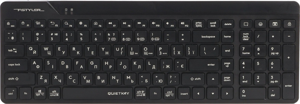 Клавиатура A4Tech Fstyler FBK23 AS