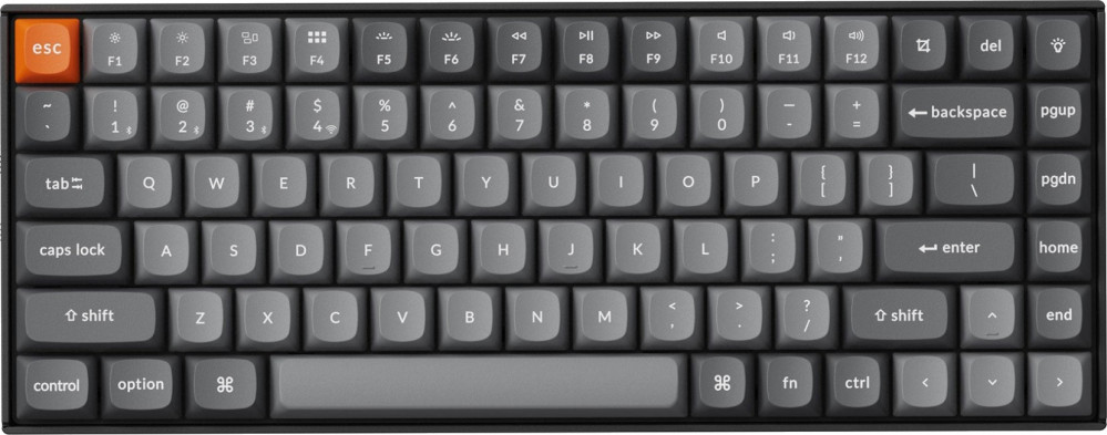 Клавіатура Keychron K2 Max White Backlit Super Red Switch (K2M-A1)