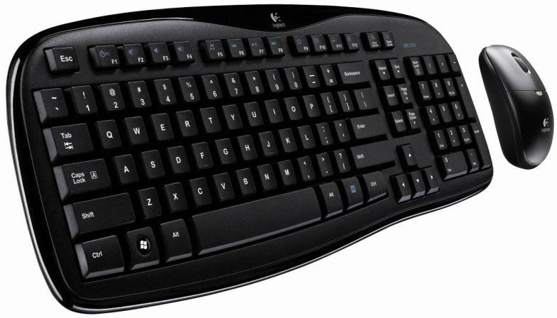 Клавиатура с мышью Logitech Wireless Desktop MK250