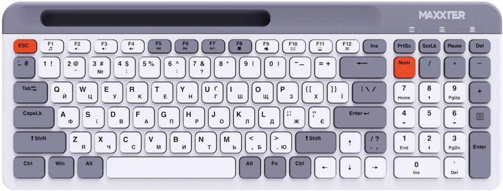 Клавиатура Maxxter KBW-02G