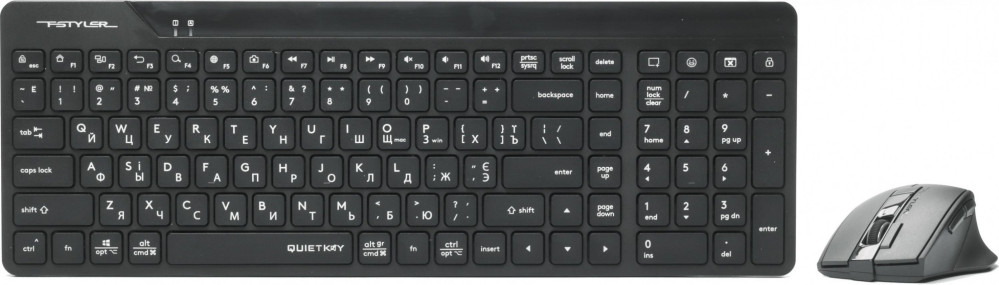 Клавиатура с мышью A4Tech Fstyler FG2400 Air