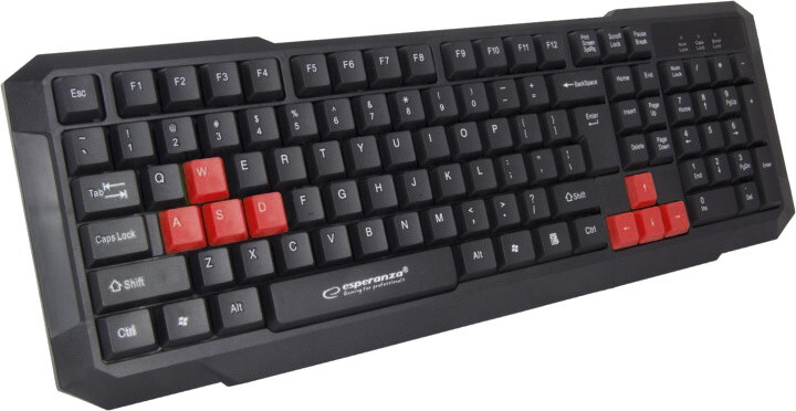 Клавіатура Esperanza Aspis Gaming Keyboard (EGK102)