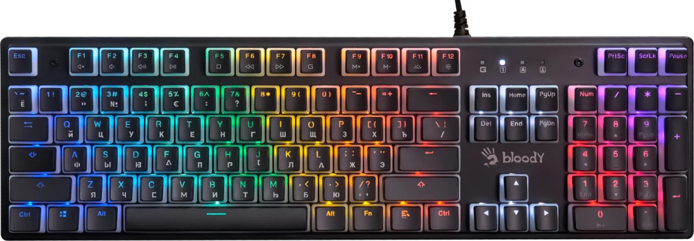 Клавиатура A4Tech Bloody S510R Pudding