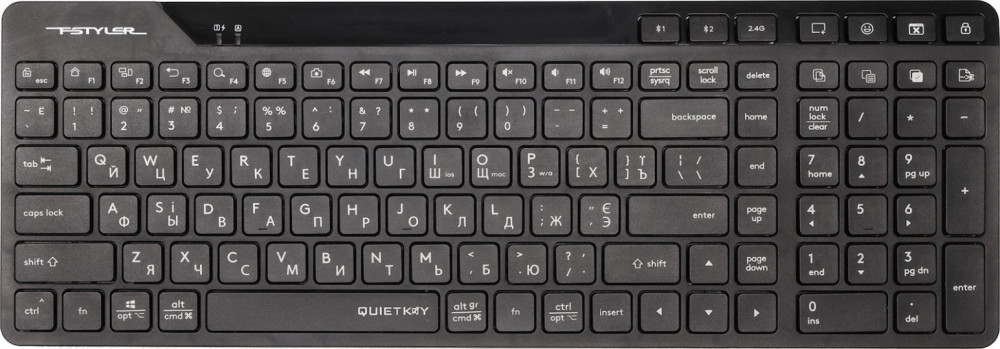 Клавиатура A4Tech Fstyler FBK27C AS