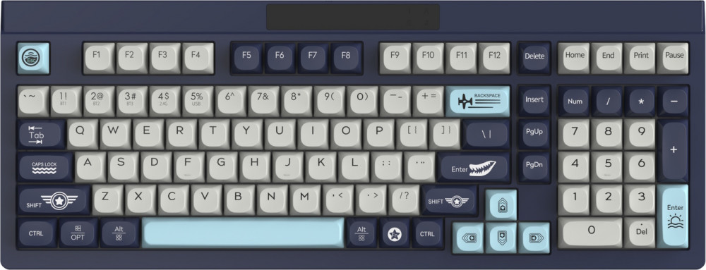 Клавиатура Langtu L102 Tri-Mode