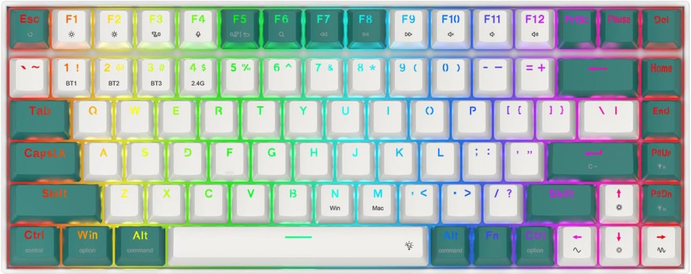 Клавіатура Redragon K678 Pro (K678 WG-RGB-PRO)