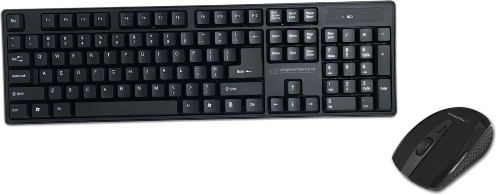 Клавіатура з мишею Esperanza 2.4GHz Wireless Set Reno (EK135)